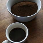 Upražená žaludová káva